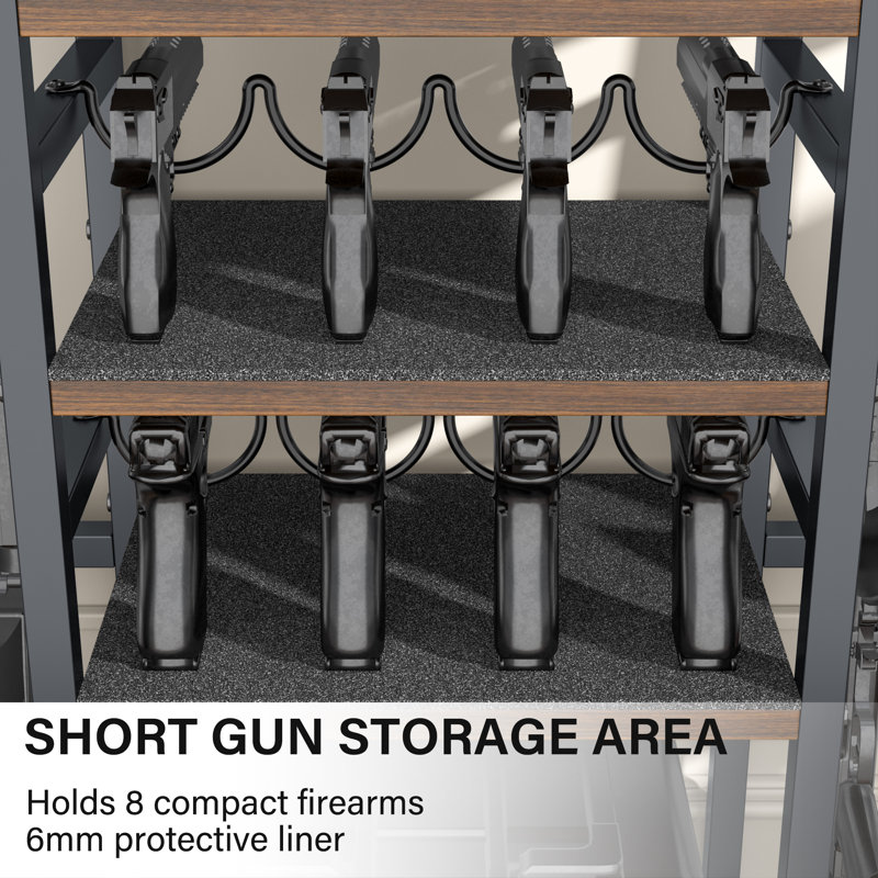 kepptory Indoor Gun Racks, Floor Standing Gun Display Stand